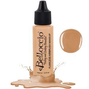 Belloccio Flawless Airbrush Makeup Buff  BF004 Foundation .5 oz 15 ml